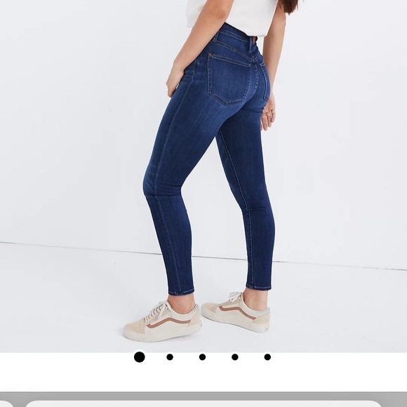 Madewell | Curvy High Rise Skinny Jeans Dark Wash size 27 - Picture 13 of 15